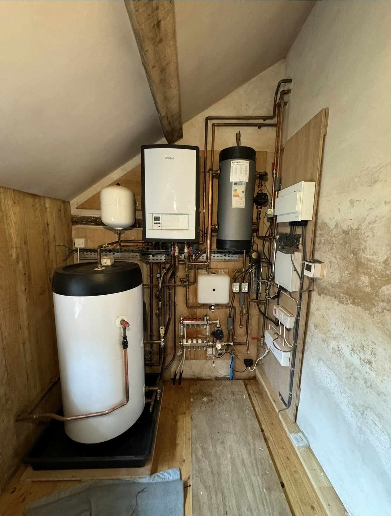 Gray Plumbing & Heating at work